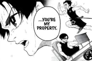 Nanase Nijiro as seen in the Blue Lock manga (Image via Kodansha)
